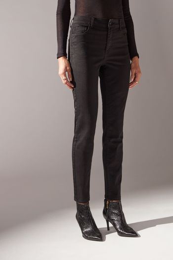 Calça Jeans Skinny Ultra Stretch - Preto 2 / Preto