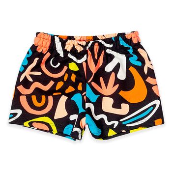 Short Infantil Feminino Nanai Moletom 1 / Preto