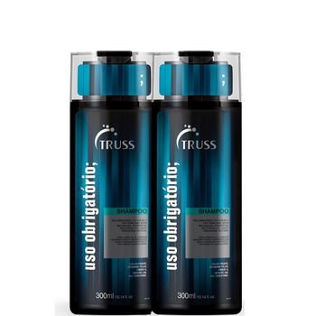 Kit Truss Uso Obrigatorio - Shampoo 300ml (2 Unidades)