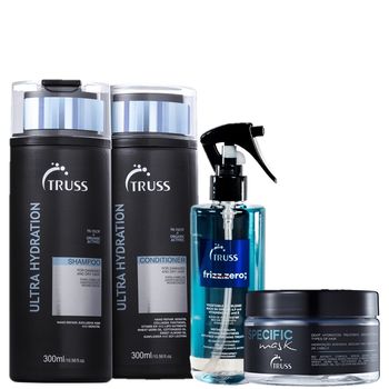 Kit Truss Ultra Hydration Frizz Specific (4 Produtos)