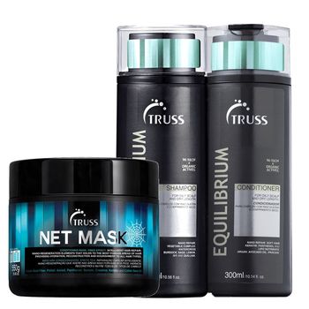 Kit Truss Equilibrium Net Mask (3 Produtos)