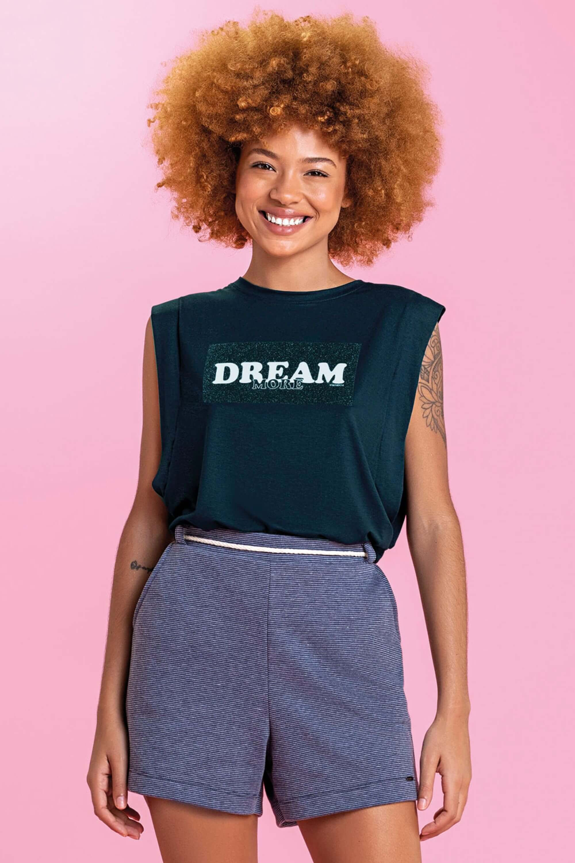 Shorts Feminino Curto com Cinto Marialícia Marinho