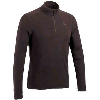 Blusa Fleece Masculina MH100 Forclaz PP / Preto