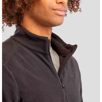 Blusa Fleece Masculina MH100 Forclaz PP / Preto