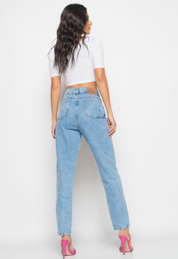 Cropped  Princesa Decote Coração Malha Canelada Branco Salvatore Fashion G