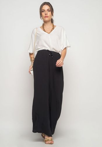 Blusa Morcego Viscolinho Branco Salvatore Fashion M / Branco