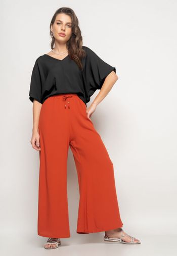 Blusa Morcego Viscolinho Preta Salvatore Fashion P / Preto