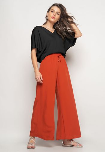 Blusa Morcego Viscolinho Preta Salvatore Fashion P / Preto