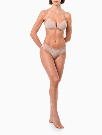 Sutiã Feminino Triãngulo Soft Touch Calvin Klein Underwear - Skin Médio 38C / Nude