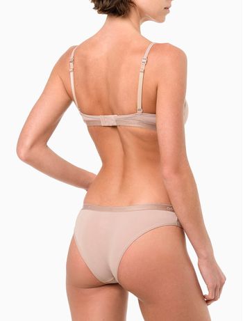 Sutiã Feminino Triãngulo Soft Touch Calvin Klein Underwear - Skin Médio 38C / Nude