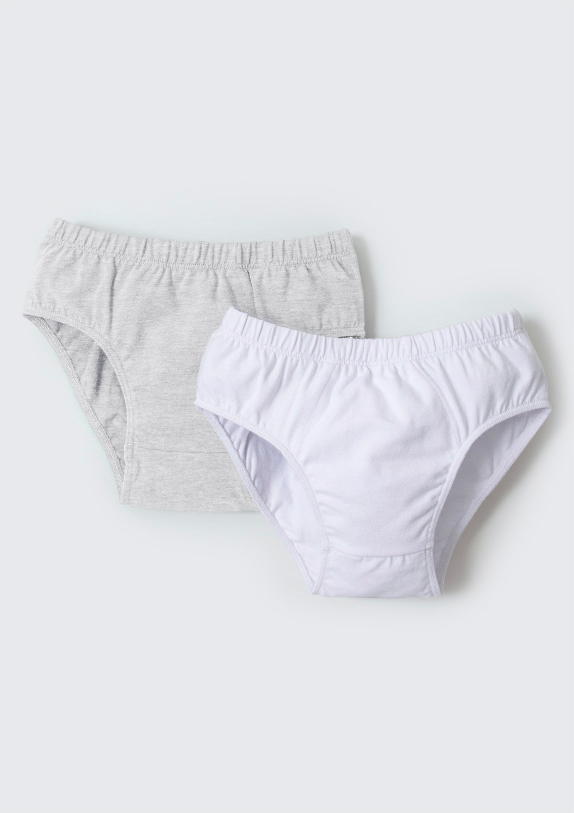Kit Com 2 Cuecas Infantil Em Malha Slip